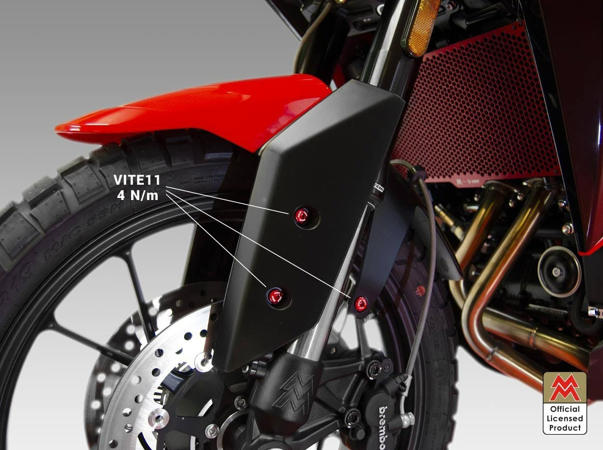 KVT52 - DUCABIKE Moto Morini X-CAPE 650 (2021+) Front Fender Screw Kit – Accessories in the Motodeal Motorcycle Aftermarket Accessories and Parts Online Shop