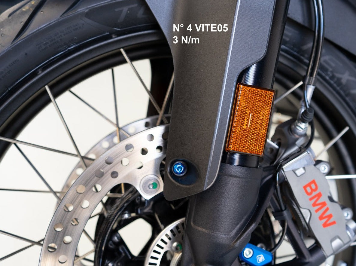 KVT63 - DBK BMW R1300GS (2024+) Front Fender Bolt Kit – Accessories in the Motodeal Motorcycle Aftermarket Accessories and Parts Online Shop