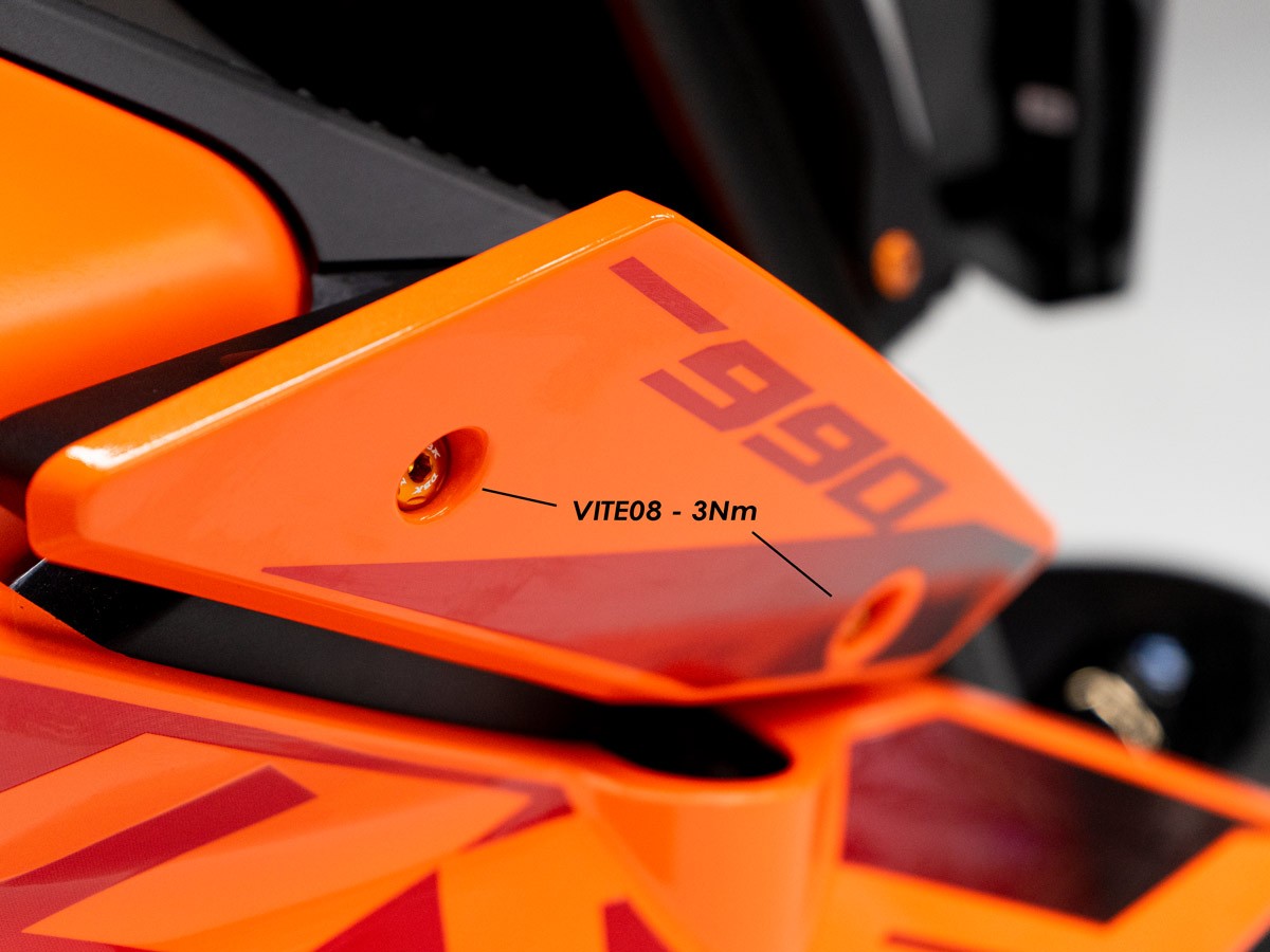 KVT71 - DBK KTM 990 Duke (2024+) Front Side Panels Screws Kit – Accessories in the Motodeal Motorcycle Aftermarket Accessories and Parts Online Shop
