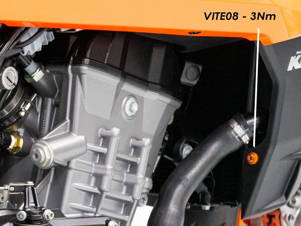 KVT71 - DBK KTM 990 Duke (2024+) Front Side Panels Screws Kit – Accessories in the Motodeal Motorcycle Aftermarket Accessories and Parts Online Shop