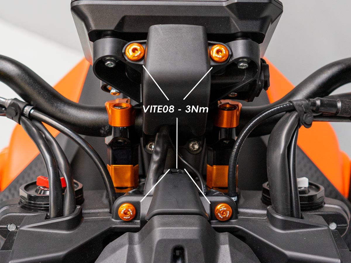 KVT72 - DBK KTM 990 Duke (2024+) Windshield / Light Screws Kit – Accessories in the Motodeal Motorcycle Aftermarket Accessories and Parts Online Shop