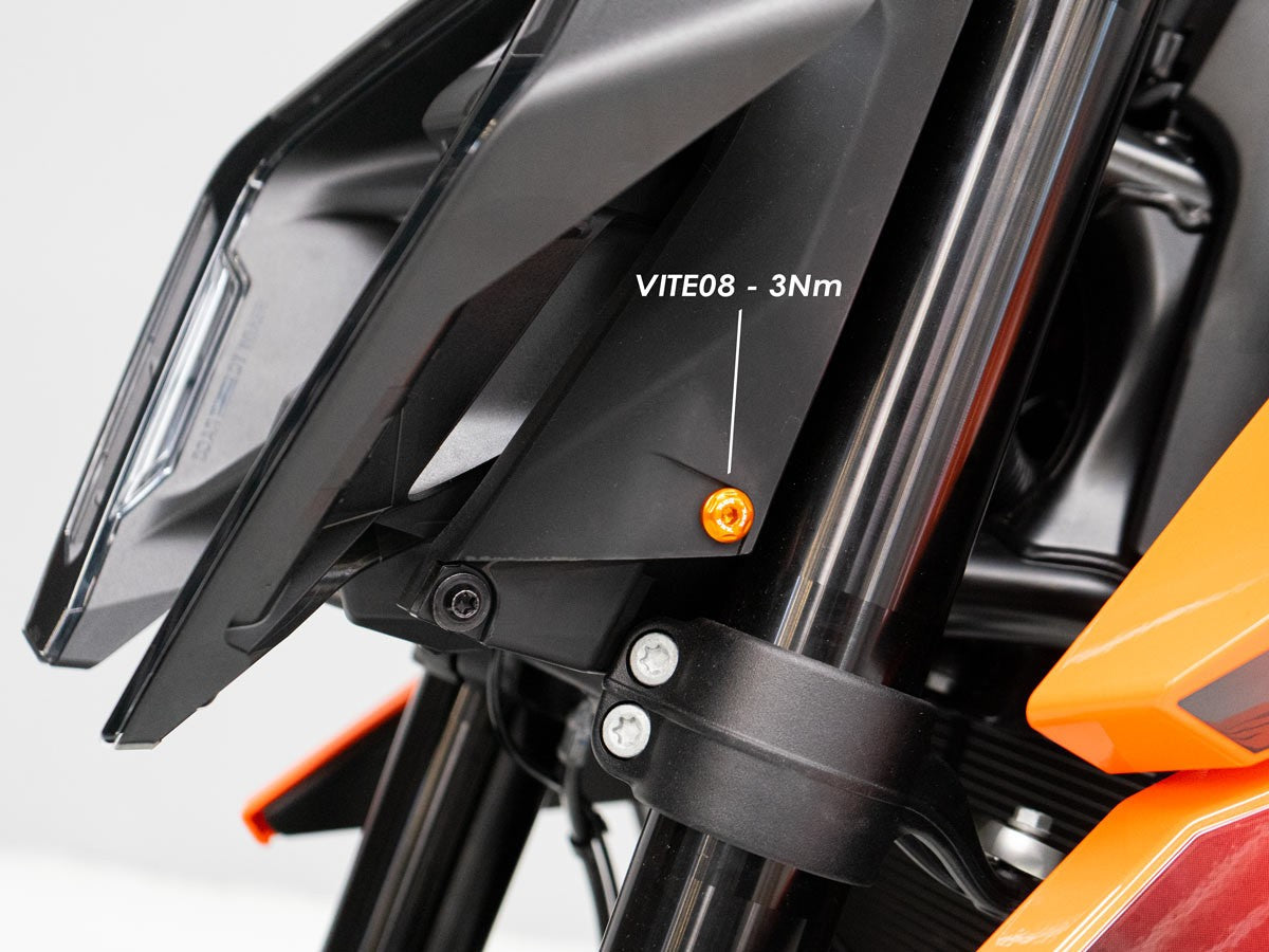 KVT72 - DBK KTM 990 Duke (2024+) Windshield / Light Screws Kit – Accessories in the Motodeal Motorcycle Aftermarket Accessories and Parts Online Shop