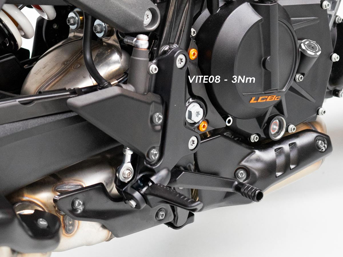 KVT76 - DBK KTM 990 Duke (2024+) Crunk Case Plastic Cover Screws Kit – Accessories in the Motodeal Motorcycle Aftermarket Accessories and Parts Online Shop