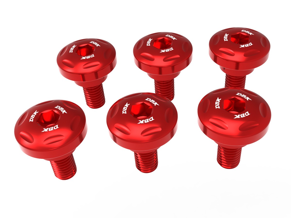 KVT83 - DBK Ducati Hypermotard 698 Mono / RVE (2024+) Front Fork Covers Screws Kit – Accessories in the Motodeal Motorcycle Aftermarket Accessories and Parts Online Shop