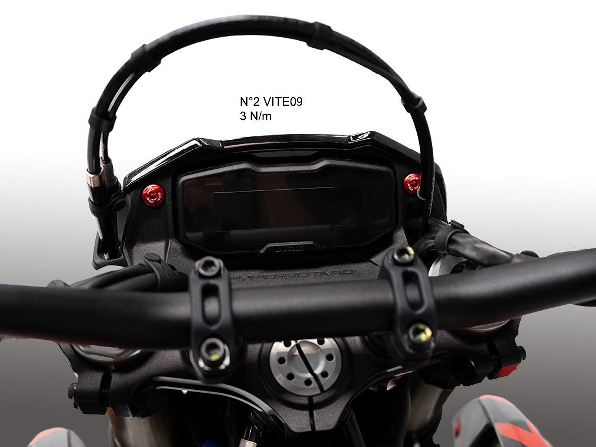 KVT87 - DBK Ducati Hypermotard 698 Mono / RVE (2024+) Front Faring Screws Kit (right) – Accessories in the Motodeal Motorcycle Aftermarket Accessories and Parts Online Shop