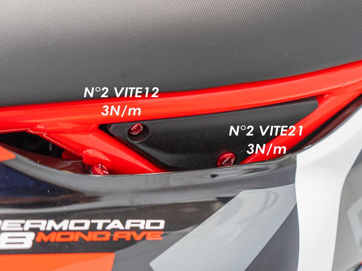 KVT88 - DBK Ducati Hypermotard 698 Mono (2024+) Frame Panel Screws Kit – Accessories in the Motodeal Motorcycle Aftermarket Accessories and Parts Online Shop