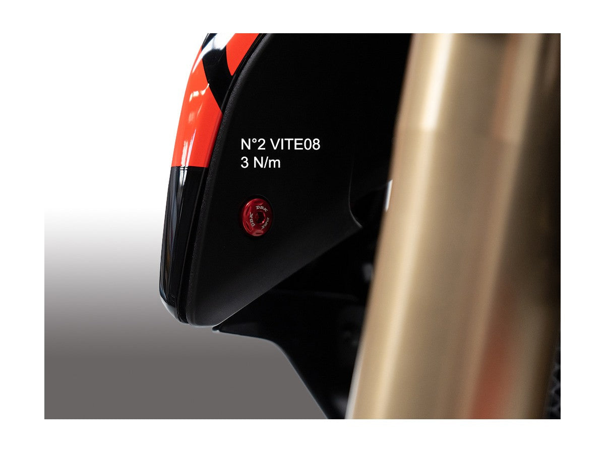 KVT90 - DBK Ducati Hypermotard 698 Mono / RVE (2024+) Tank Side Panels Screws Kit – Accessories in the Motodeal Motorcycle Aftermarket Accessories and Parts Online Shop