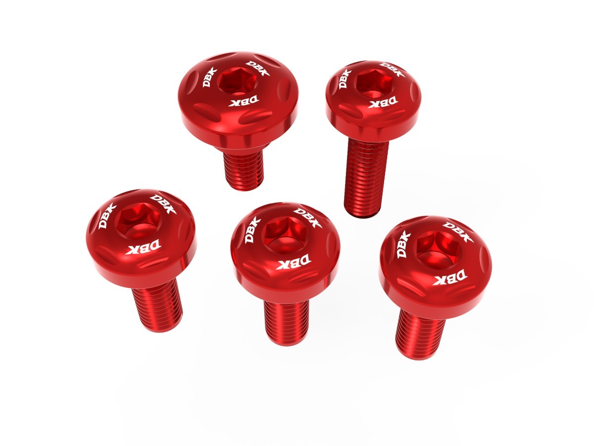 DBK DUCABIKE KVT99 Ducati Panigale V4 Side Tank Panel Screws Kit (left) – Accessories in the Motodeal Motorcycle Aftermarket Accessories and Parts Online Shop