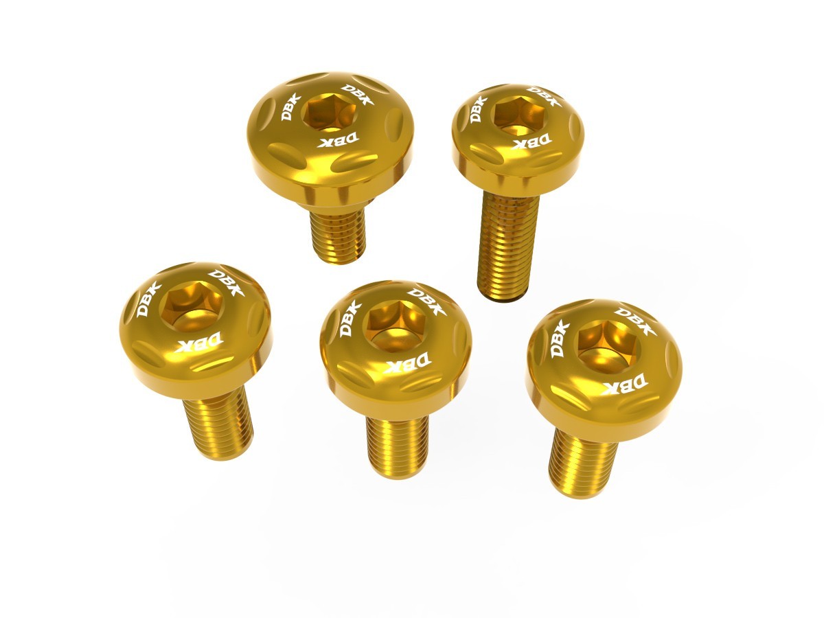 DBK DUCABIKE KVT99 Ducati Panigale V4 Side Tank Panel Screws Kit (left) – Accessories in the Motodeal Motorcycle Aftermarket Accessories and Parts Online Shop