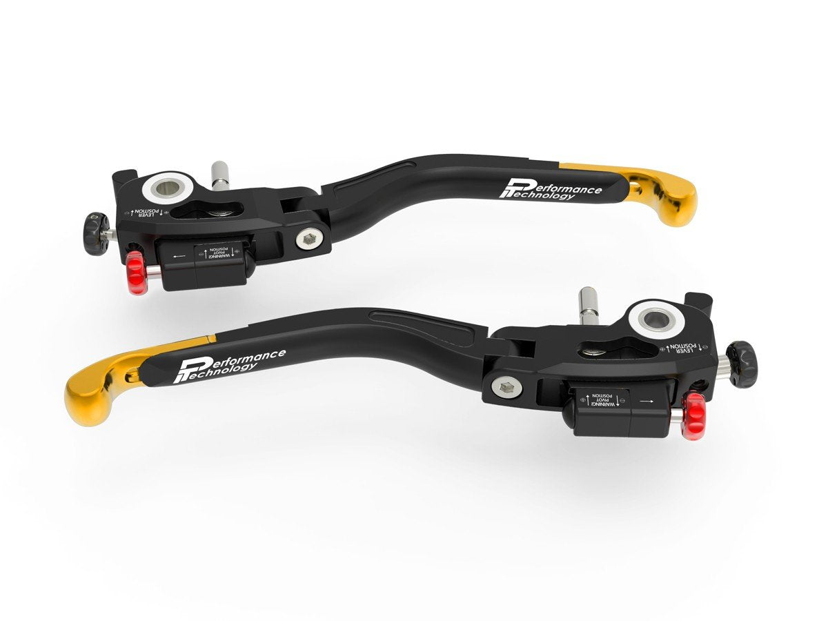 L01 - PERFORMANCE TECHNOLOGY Ducati Handlebar Levers "Ultimate" (double adjustable) – Accessories in the Motodeal Motorcycle Aftermarket Accessories and Parts Online Shop