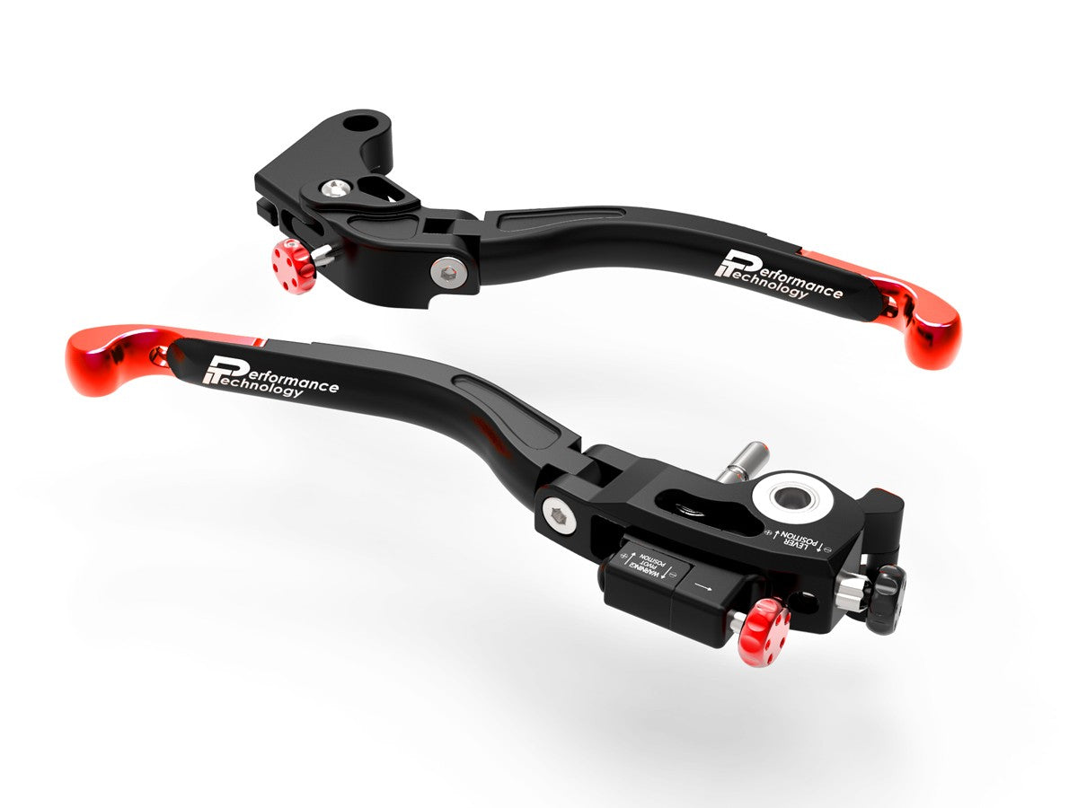 L11 - PERFORMANCE TECHNOLOGY Yamaha YZF-R1 / YZF-R6 Handlebar Levers "Ultimate" (double adjustable) – Accessories in the Motodeal Motorcycle Aftermarket Accessories and Parts Online Shop