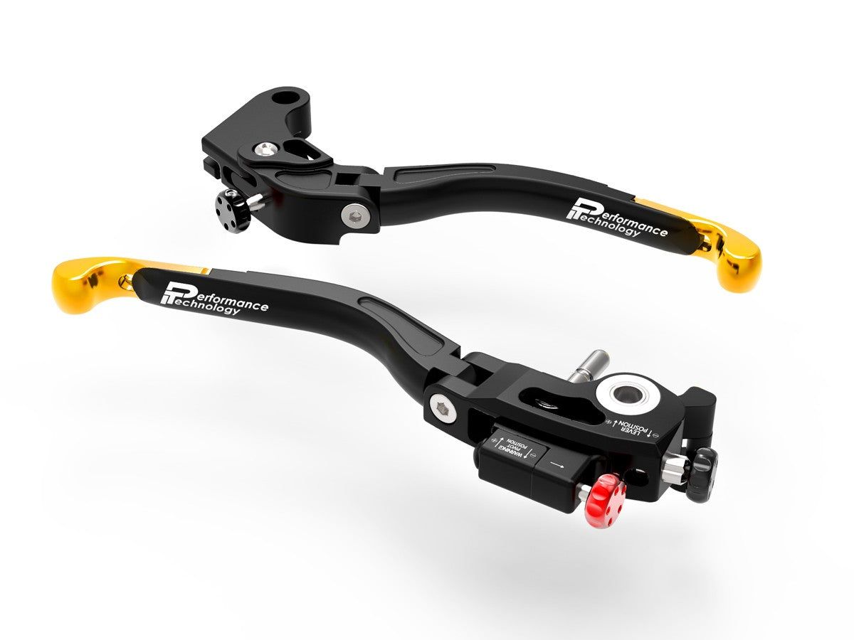 L11 - PERFORMANCE TECHNOLOGY Yamaha YZF-R1 / YZF-R6 Handlebar Levers "Ultimate" (double adjustable) – Accessories in the Motodeal Motorcycle Aftermarket Accessories and Parts Online Shop