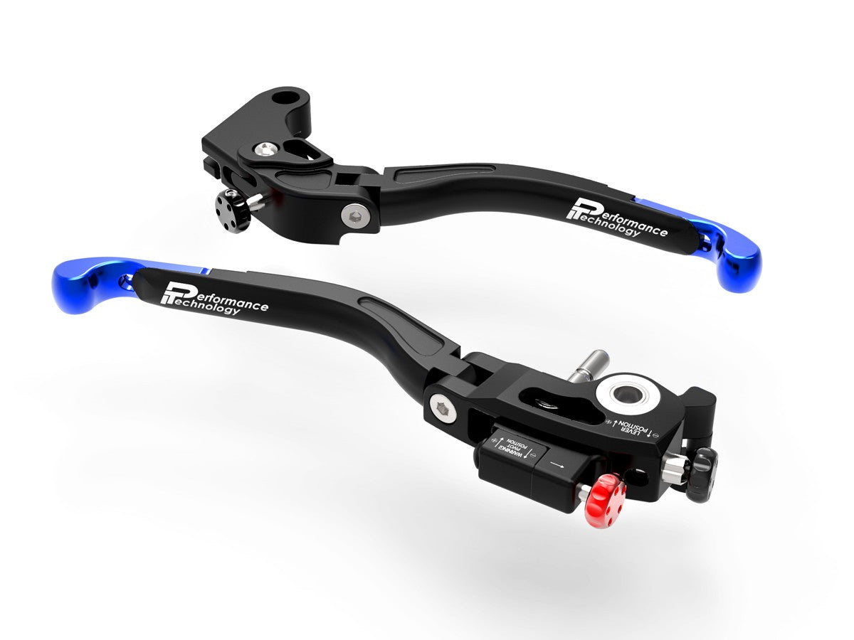 L11 - PERFORMANCE TECHNOLOGY Yamaha YZF-R1 / YZF-R6 Handlebar Levers "Ultimate" (double adjustable) – Accessories in the Motodeal Motorcycle Aftermarket Accessories and Parts Online Shop