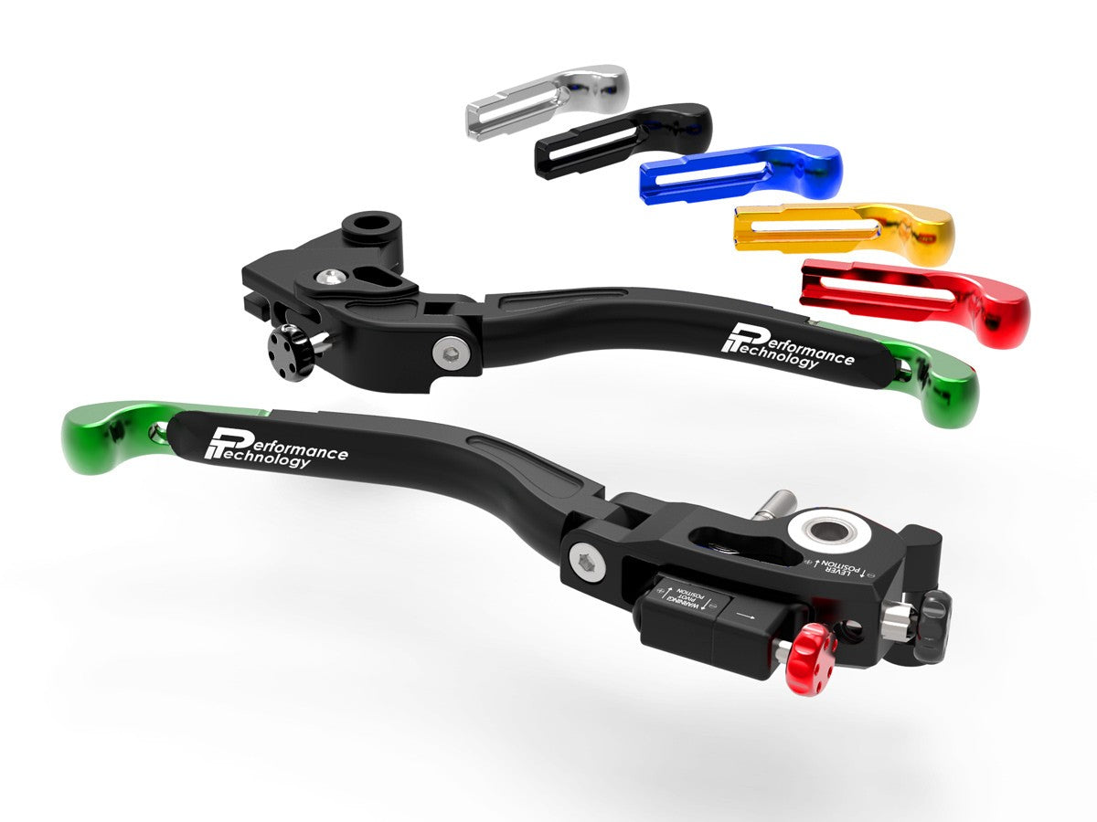 L12 - PERFORMANCE TECHNOLOGY Kawasaki ZX-10R (16/20) Handlebar Levers Set "Ultimate" (double adjustable) – Accessories in the Motodeal Motorcycle Aftermarket Accessories and Parts Online Shop