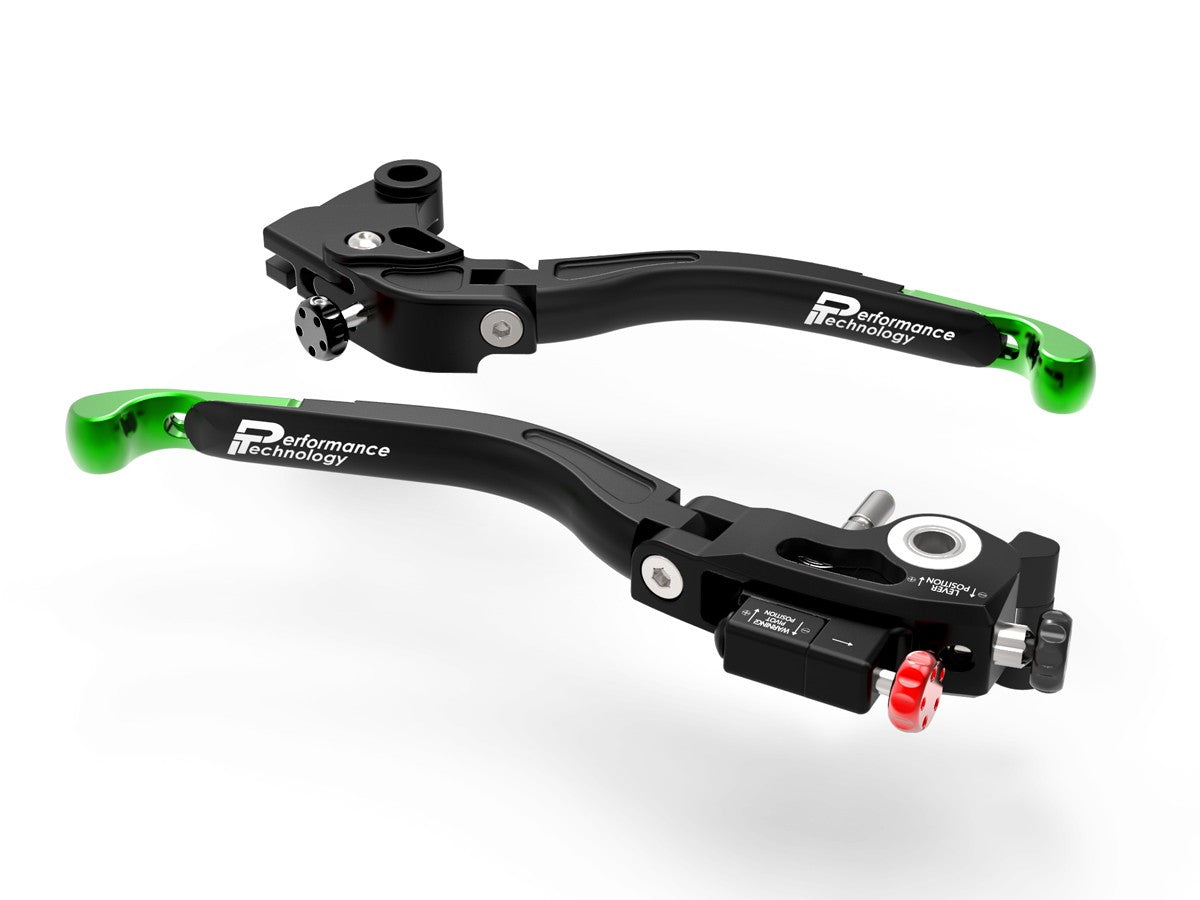 L12 - PERFORMANCE TECHNOLOGY Kawasaki ZX-10R (16/20) Handlebar Levers Set "Ultimate" (double adjustable) – Accessories in the Motodeal Motorcycle Aftermarket Accessories and Parts Online Shop