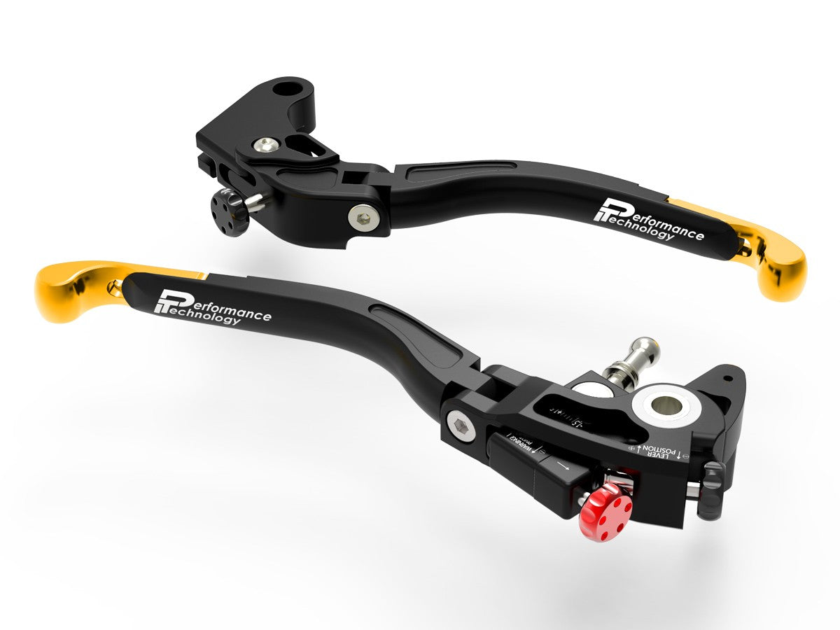 L13 - PERFORMANCE TECHNOLOGY Yamaha YZF-R1 / YZF-R6 Handlebar Levers "Ultimate" (double adjustable) – Accessories in the Motodeal Motorcycle Aftermarket Accessories and Parts Online Shop