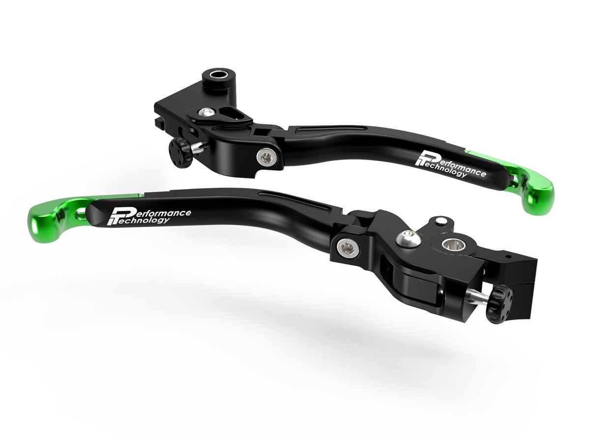 L15 - PERFORMANCE TECHNOLOGY Kawasaki Ninja Handlebar Levers Set "Evo" – Accessories in the Motodeal Motorcycle Aftermarket Accessories and Parts Online Shop