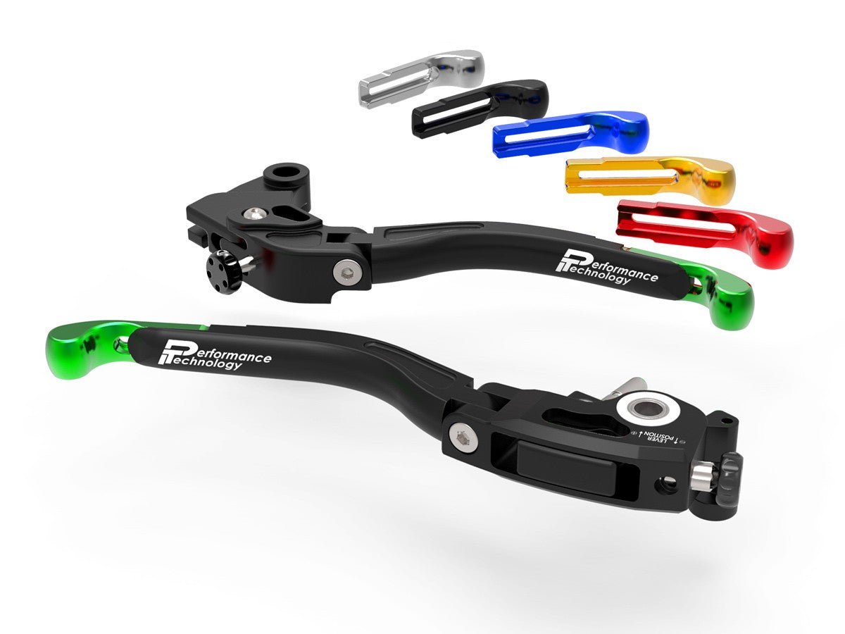 L16 - PERFORMANCE TECHNOLOGY Kawasaki ZX-10R (16/20) Handlebar Levers Set "Evo" – Accessories in the Motodeal Motorcycle Aftermarket Accessories and Parts Online Shop