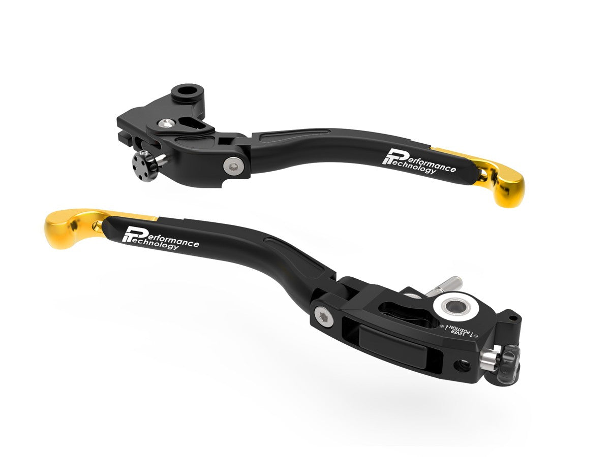 L16 - PERFORMANCE TECHNOLOGY Kawasaki ZX-10R (16/20) Handlebar Levers Set "Evo" – Accessories in the Motodeal Motorcycle Aftermarket Accessories and Parts Online Shop