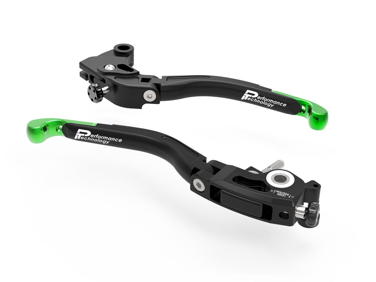L16 - PERFORMANCE TECHNOLOGY Kawasaki ZX-10R (16/20) Handlebar Levers Set "Evo" – Accessories in the Motodeal Motorcycle Aftermarket Accessories and Parts Online Shop