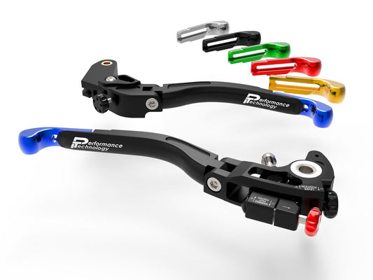 L23 - PERFORMANCE TECHNOLOGY Suzuki GSX / Katana Adj. Handlebar Levers "Ultimate" – Accessories in the Motodeal Motorcycle Aftermarket Accessories and Parts Online Shop