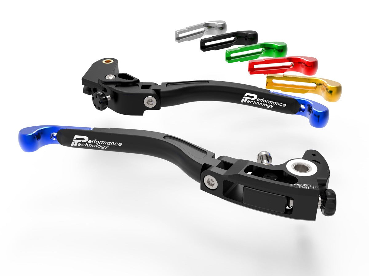L24 - PERFORMANCE TECHNOLOGY Suzuki GSX / Katana Adj. Handlebar Levers "Evo" – Accessories in the Motodeal Motorcycle Aftermarket Accessories and Parts Online Shop