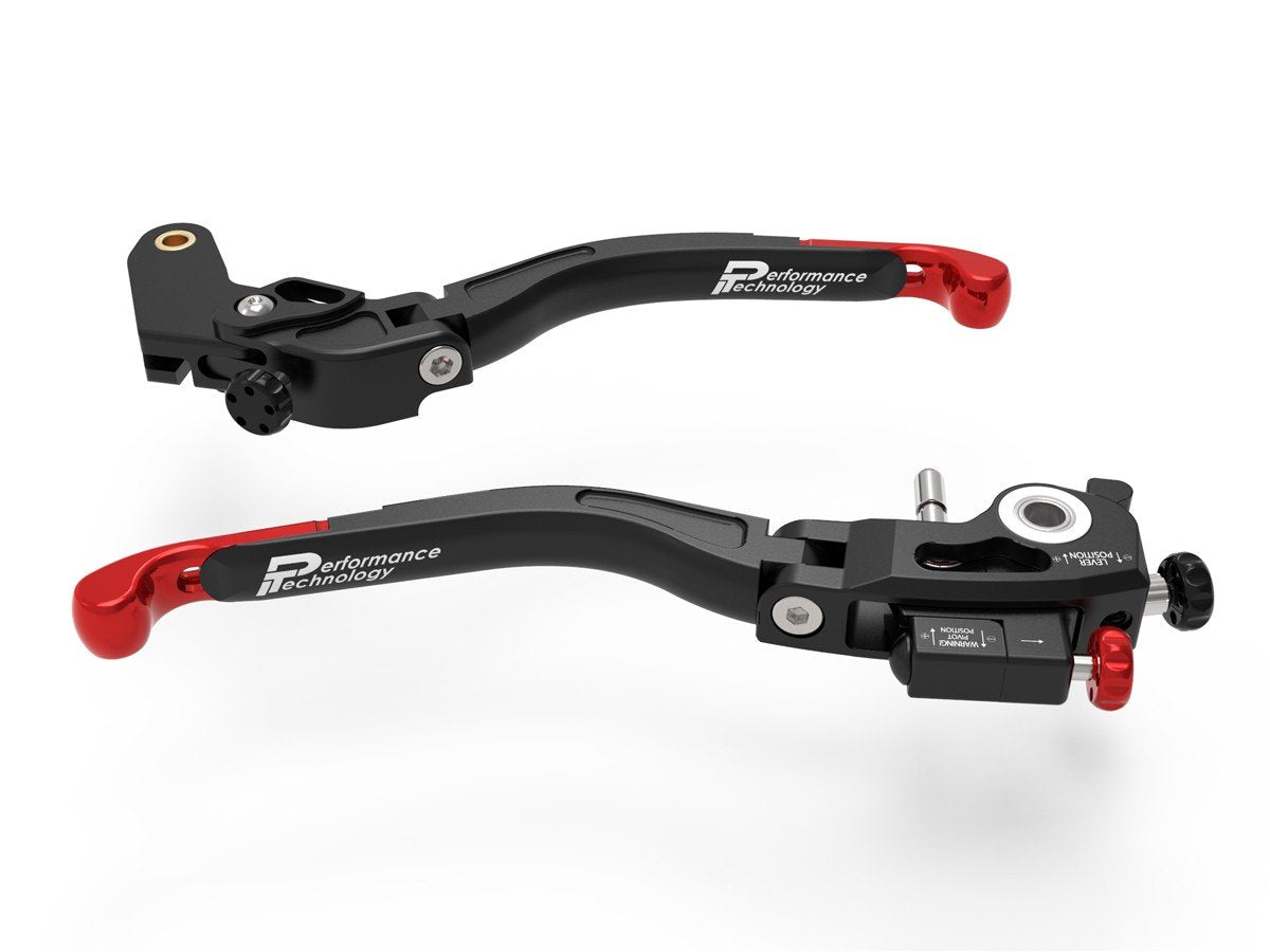 L27 - PERFORMANCE TECHNOLOGY Aprilia RS 660 / RSV4 / Tuono 660 / V4 (2020+) Handlebar Levers "Ultimate" (double adjustable) – Accessories in the Motodeal Motorcycle Aftermarket Accessories and Parts Online Shop