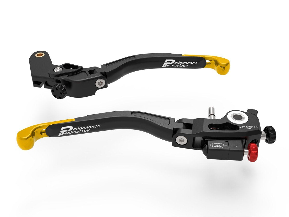 L27 - PERFORMANCE TECHNOLOGY Aprilia RS 660 / RSV4 / Tuono 660 / V4 (2020+) Handlebar Levers "Ultimate" (double adjustable) – Accessories in the Motodeal Motorcycle Aftermarket Accessories and Parts Online Shop