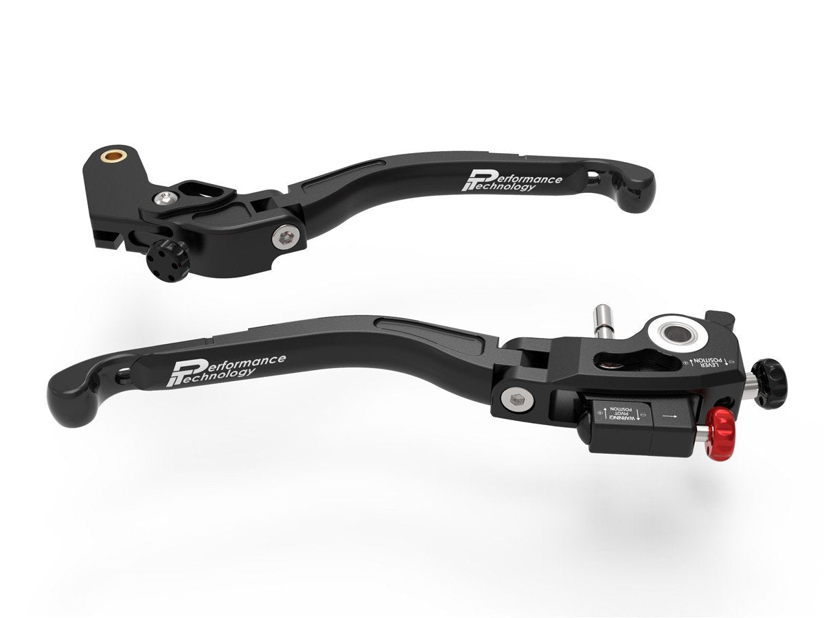 L27 - PERFORMANCE TECHNOLOGY Aprilia RS 660 / RSV4 / Tuono 660 / V4 (2020+) Handlebar Levers "Ultimate" (double adjustable) – Accessories in the Motodeal Motorcycle Aftermarket Accessories and Parts Online Shop