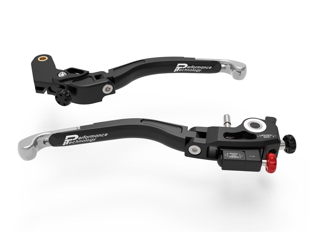 L27 - PERFORMANCE TECHNOLOGY Aprilia RS 660 / RSV4 / Tuono 660 / V4 (2020+) Handlebar Levers "Ultimate" (double adjustable) – Accessories in the Motodeal Motorcycle Aftermarket Accessories and Parts Online Shop