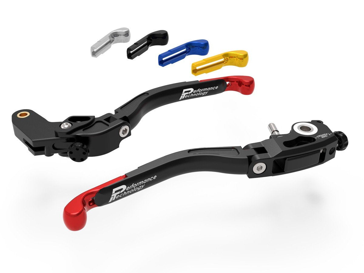 L28 - PERFORMANCE TECHNOLOGY Aprilia RS 660 / RSV4 / Tuono 660 / V4 (2020+) Adjustable Handlebar Levers "Evo" – Accessories in the Motodeal Motorcycle Aftermarket Accessories and Parts Online Shop