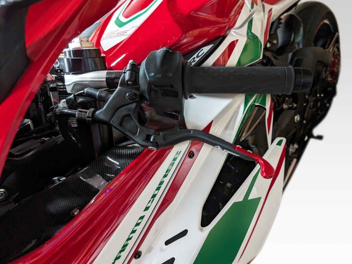 L34 - DBK MV Agusta F3 / Superveloce 800 Adjustable Handlebar Levers "EVO Ultimate" – Accessories in the Motodeal Motorcycle Aftermarket Accessories and Parts Online Shop