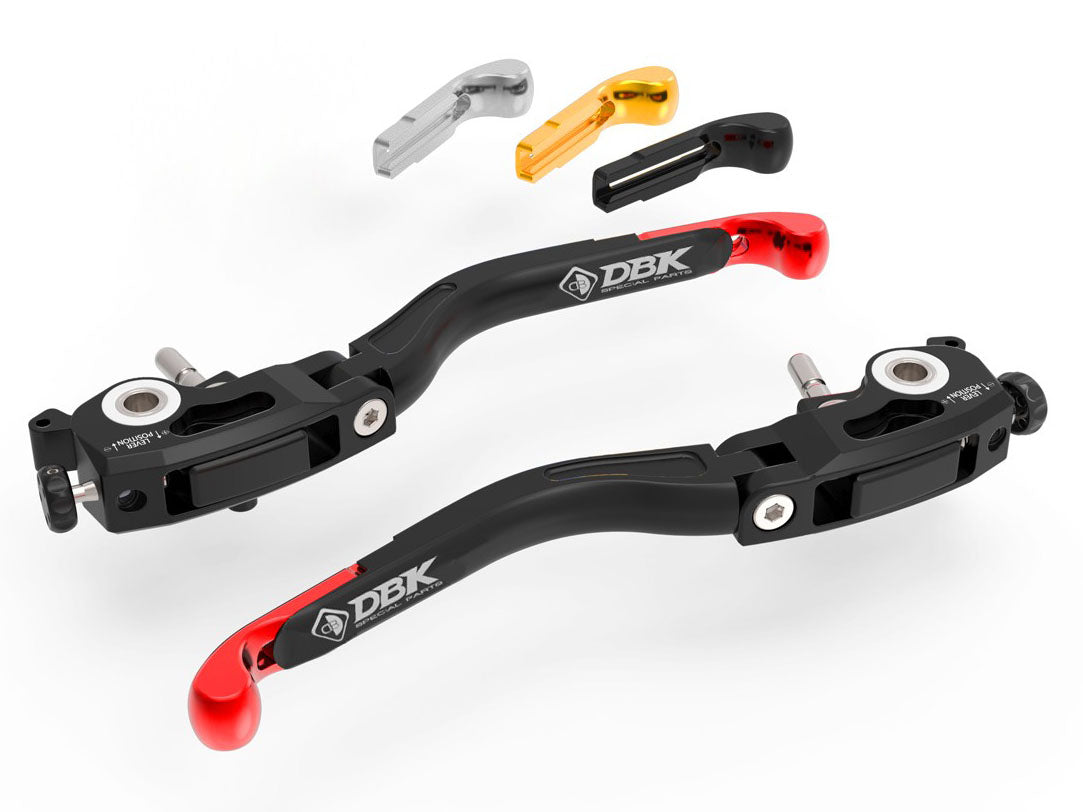 L37 - DBK Moto Guzzi V100 Mandello (2022+) / KTM Superduke 1390 (2024+) Adjustable Handlebar Levers – Accessories in the Motodeal Motorcycle Aftermarket Accessories and Parts Online Shop