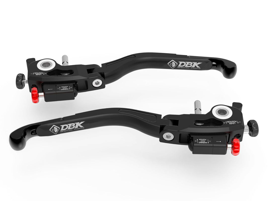 L38 - DBK Moto Guzzi V100 Mandello (2022+) / KTM Superduke 1390 (2024+) Double Adjusable Handlebar Levers "Ultimate" – Accessories in the Motodeal Motorcycle Aftermarket Accessories and Parts Online Shop