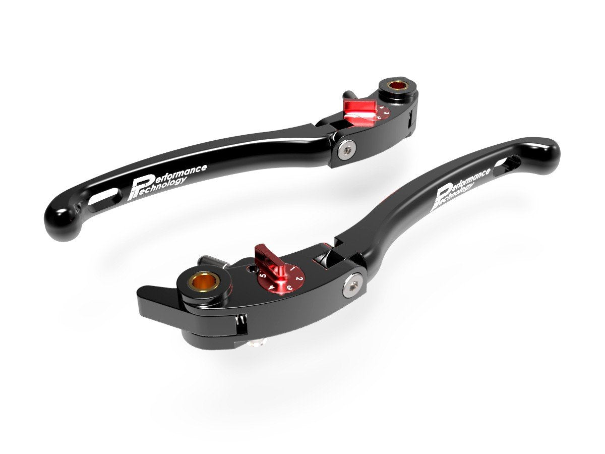 LE01 - PERFORMANCE TECHNOLOGY Ducati / Aprilia Handlebar Levers "Eco GP 1" (adjustable) – Accessories in the Motodeal Motorcycle Aftermarket Accessories and Parts Online Shop
