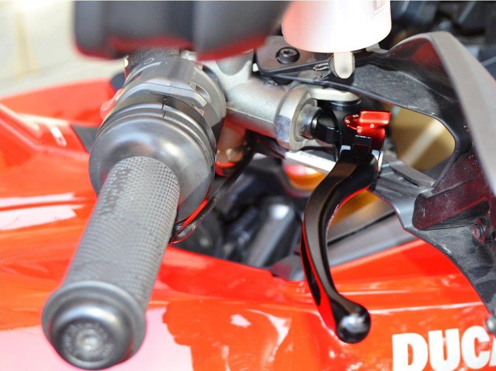LE01 - PERFORMANCE TECHNOLOGY Ducati / Aprilia Handlebar Levers "Eco GP 1" (adjustable) – Accessories in the Motodeal Motorcycle Aftermarket Accessories and Parts Online Shop