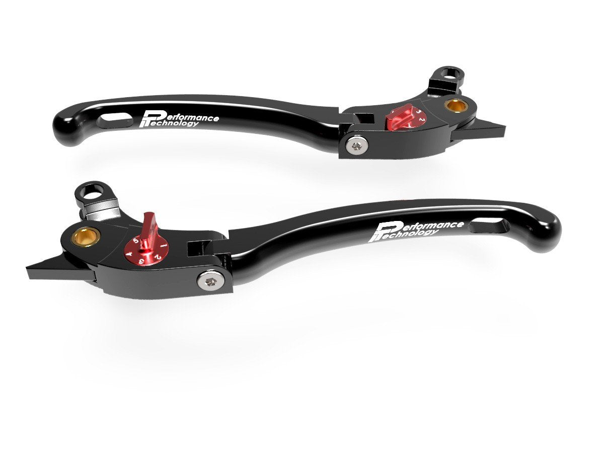 LE02 - PERFORMANCE TECHNOLOGY Ducati / Aprilia "Eco GP 1" Adjustable Handlebar Levers – Accessories in the Motodeal Motorcycle Aftermarket Accessories and Parts Online Shop