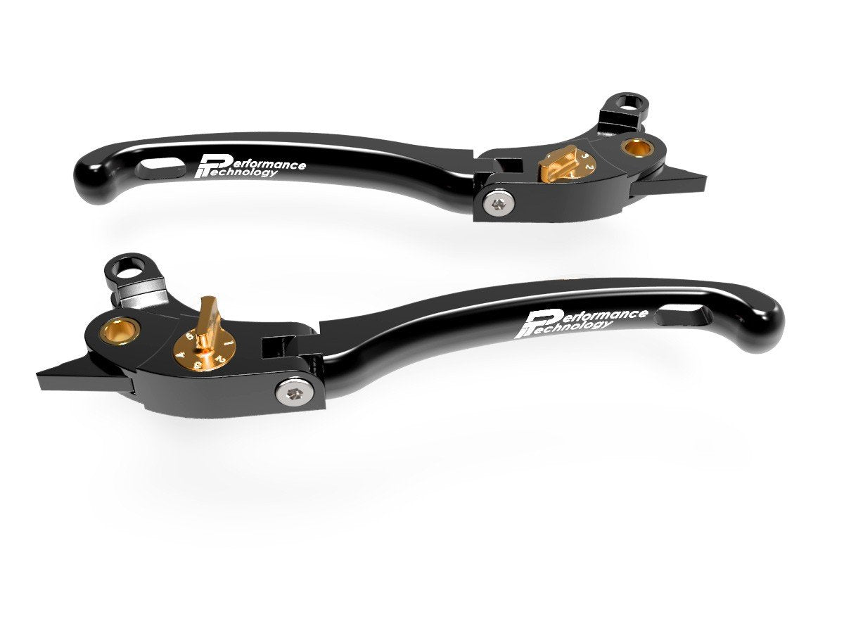 LE02 - PERFORMANCE TECHNOLOGY Ducati / Aprilia "Eco GP 1" Adjustable Handlebar Levers – Accessories in the Motodeal Motorcycle Aftermarket Accessories and Parts Online Shop