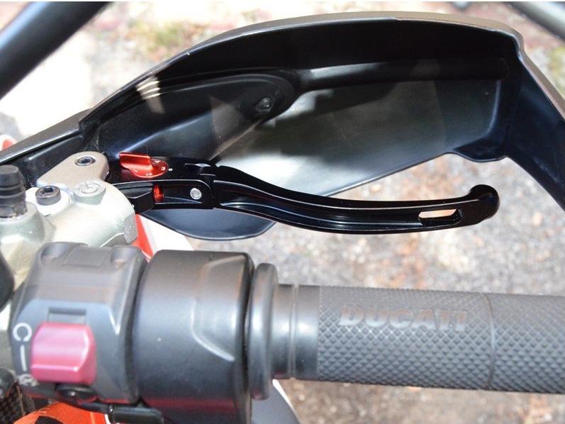 LE05 - PERFORMANCE TECHNOLOGY Ducati "Eco GP 1" Adjustable Handlebar Levers – Accessories in the Motodeal Motorcycle Aftermarket Accessories and Parts Online Shop