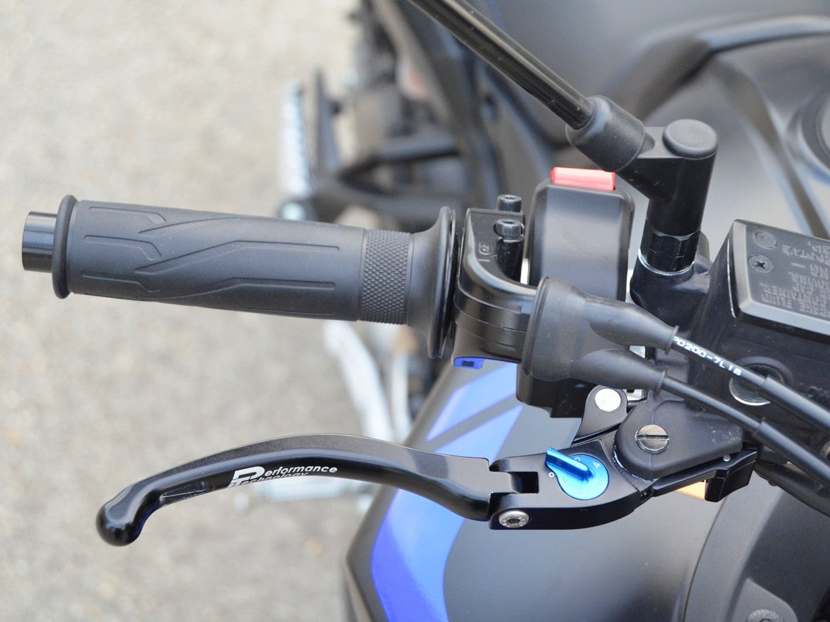 LE08 - PERFORMANCE TECHNOLOGY Yamaha Adjustable Handlebar Levers "Eco GP 1" – Accessories in the Motodeal Motorcycle Aftermarket Accessories and Parts Online Shop