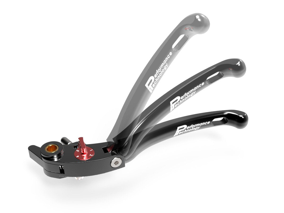 LE09 - PERFORMANCE TECHNOLOGY Ducati Adjustable Handlebar Levers "Eco GP 1" – Accessories in the Motodeal Motorcycle Aftermarket Accessories and Parts Online Shop