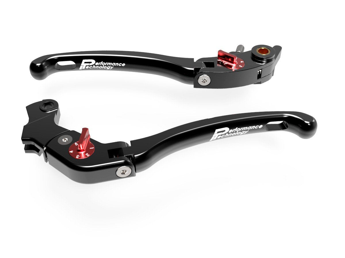 LE09 - PERFORMANCE TECHNOLOGY Ducati Adjustable Handlebar Levers "Eco GP 1" – Accessories in the Motodeal Motorcycle Aftermarket Accessories and Parts Online Shop