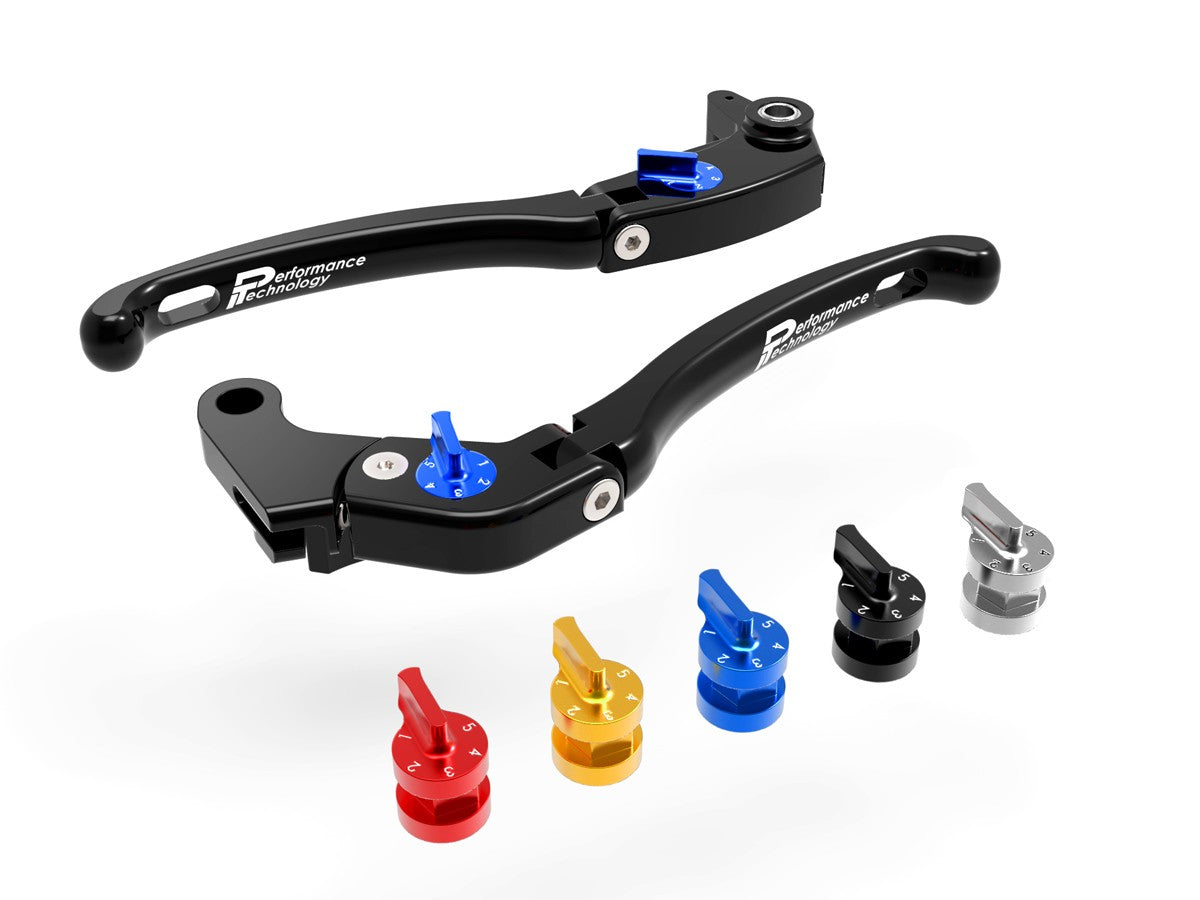 LE11 - PERFORMANCE TECHNOLOGY Yamaha YZF-R1 / YZF-R6 Handlebar Levers "Eco GP 1" (adjustable) – Accessories in the Motodeal Motorcycle Aftermarket Accessories and Parts Online Shop