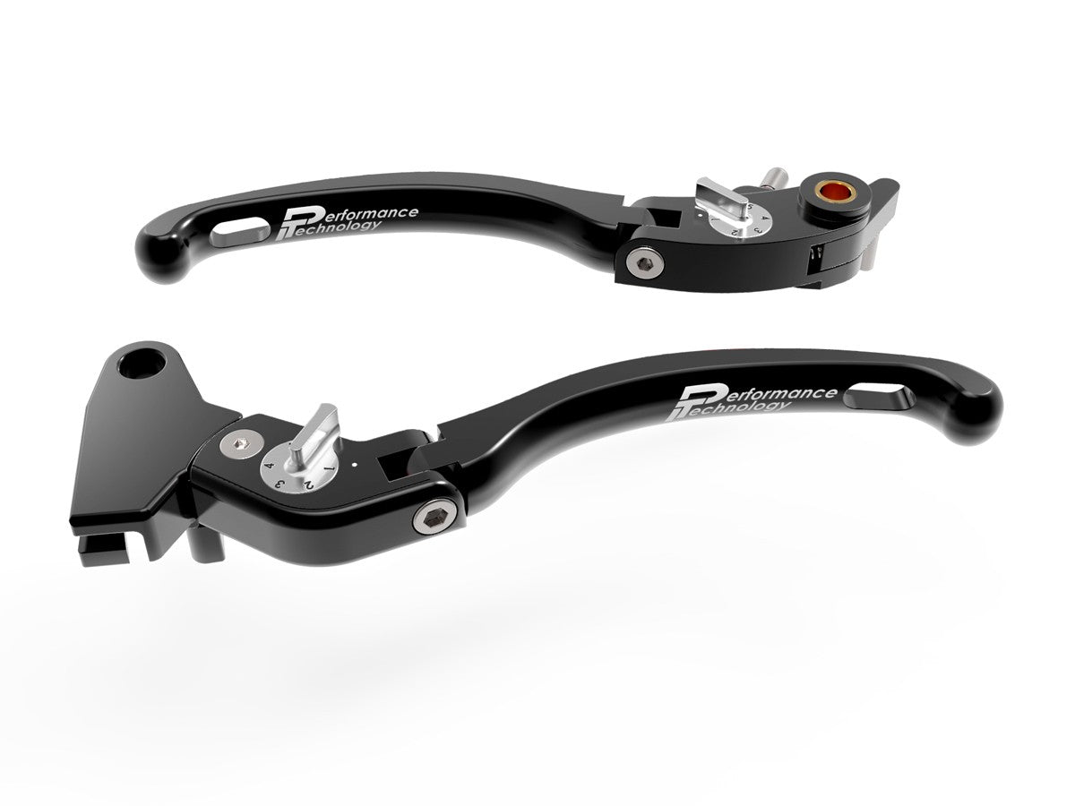 LE14 - PERFORMANCE TECHNOLOGY Triumph Adjustable Handlebar Levers "Eco GP 1" – Accessories in the Motodeal Motorcycle Aftermarket Accessories and Parts Online Shop