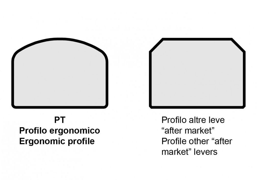 LE21 - DBK Ducati DesertX / Scrambler 1100 Pro (2020+) Adjustable Handlebar Levers "Eco GP 1" – Accessories in the Motodeal Motorcycle Aftermarket Accessories and Parts Online Shop