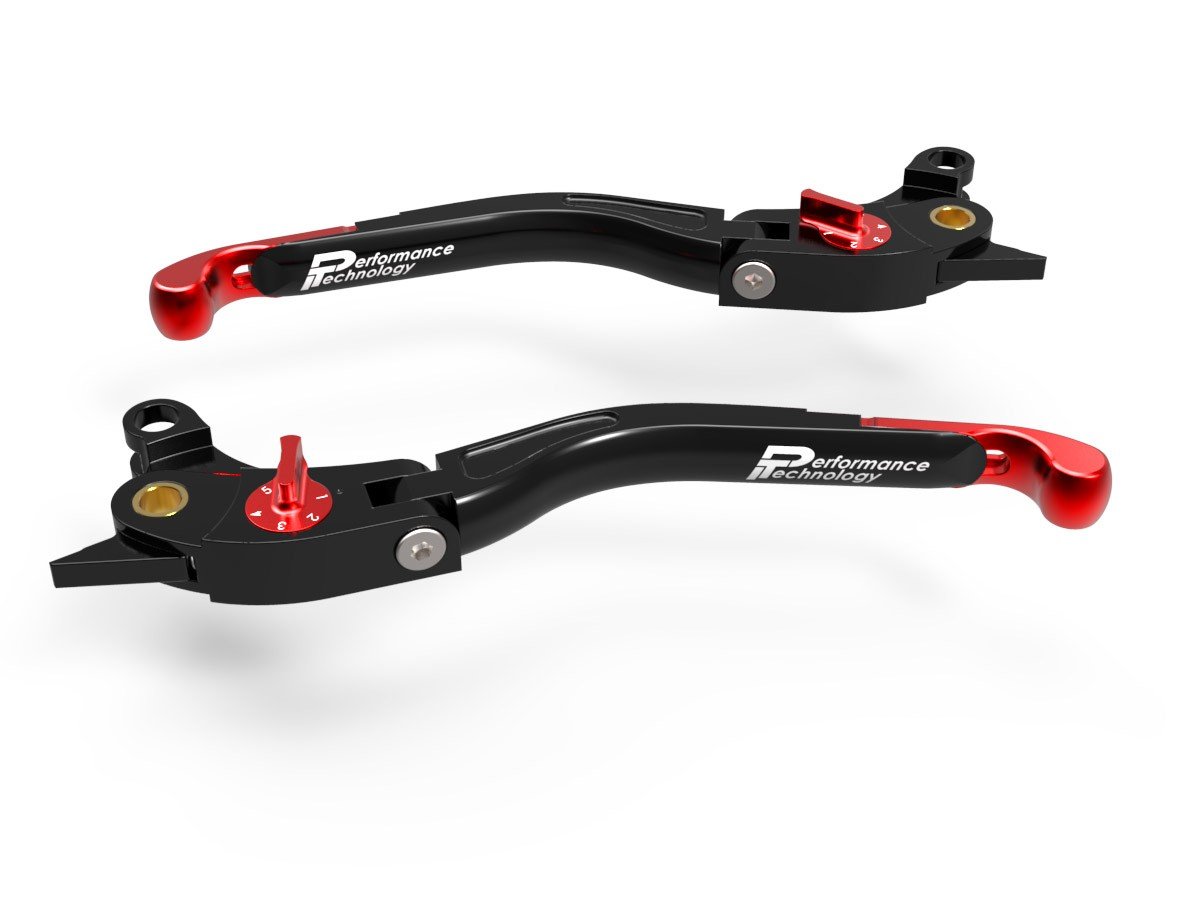 LEA02 - PERFORMANCE TECHNOLOGY Ducati / Aprilia "Eco GP 2" Adjustable Handlebar Levers – Accessories in the Motodeal Motorcycle Aftermarket Accessories and Parts Online Shop