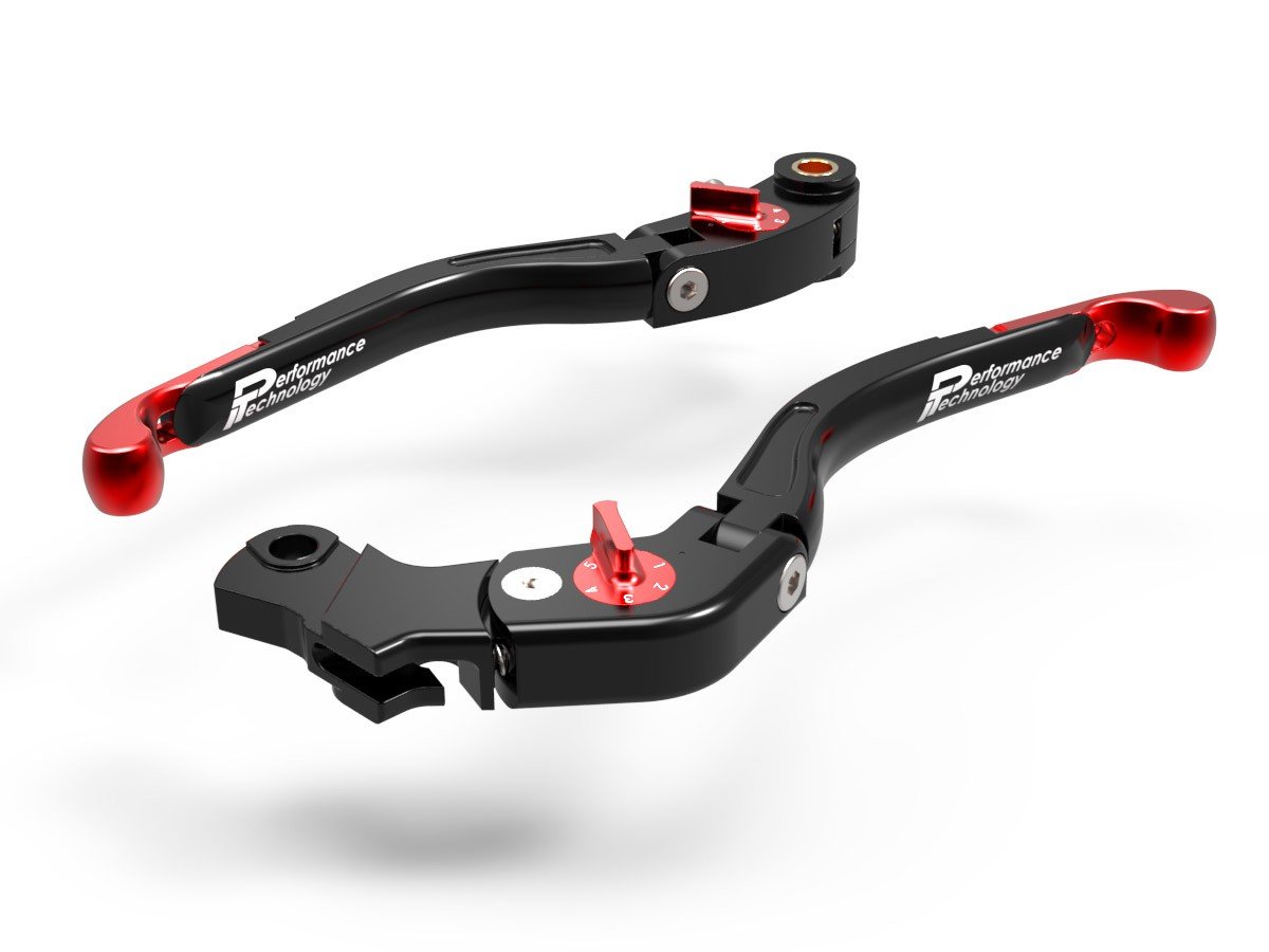 LEA05 - PERFORMANCE TECHNOLOGY Ducati Adjustable Handlebar Levers "Eco GP 2" – Accessories in the Motodeal Motorcycle Aftermarket Accessories and Parts Online Shop