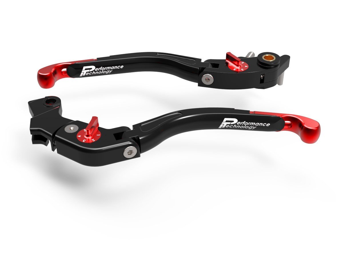 LEA09 - PERFORMANCE TECHNOLOGY Ducati Adjustable Handlebar Levers "Eco GP 2" – Accessories in the Motodeal Motorcycle Aftermarket Accessories and Parts Online Shop