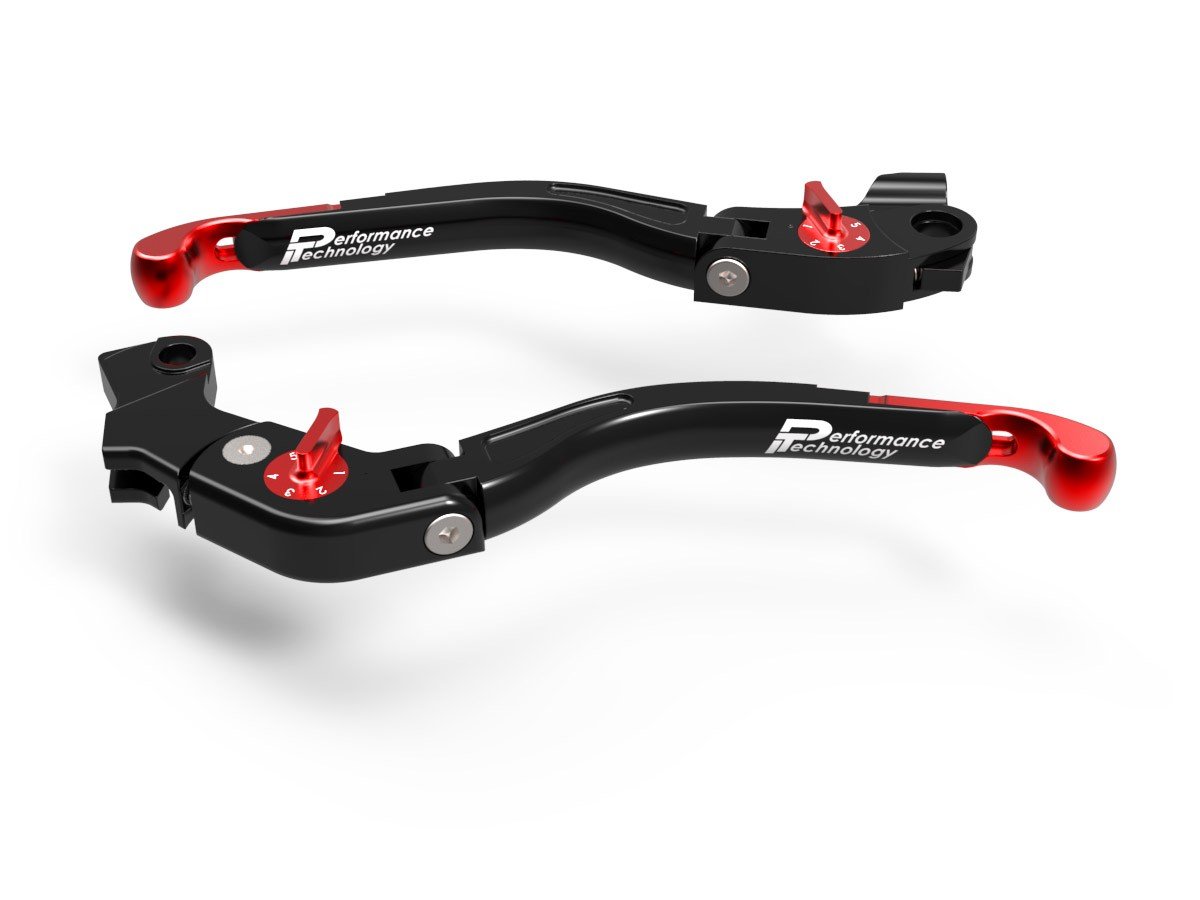 LEA10 - PERFORMANCE TECHNOLOGY Ducati Monster / Scrambler "Eco GP 2" Adjustable Handlebar Levers – Accessories in the Motodeal Motorcycle Aftermarket Accessories and Parts Online Shop