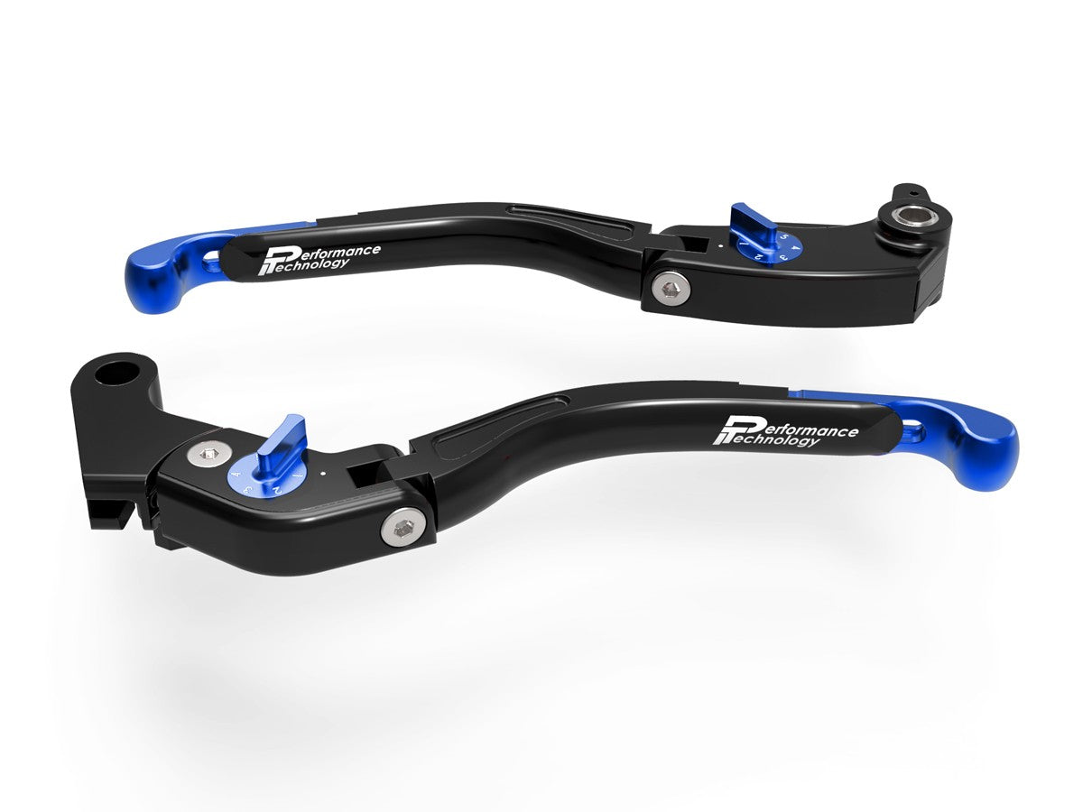 LEA11 - PERFORMANCE TECHNOLOGY Yamaha YZF-R1 / YZF-R6 Handlebar Levers "Eco GP 2" (adjustable) – Accessories in the Motodeal Motorcycle Aftermarket Accessories and Parts Online Shop